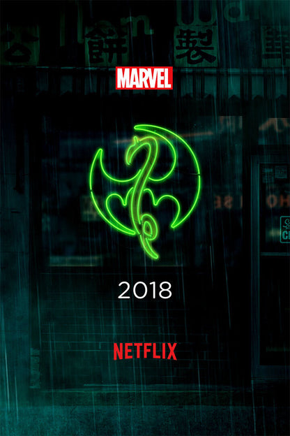 Iron Fist Movie Fighting Adventure Crime Action Poster Wall Art Print Home Wall Decor - xonomax