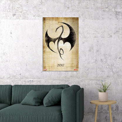 Iron Fist Movie Crime Action Adventure Poster Wall Art Print Home Wall Decor - xonomax