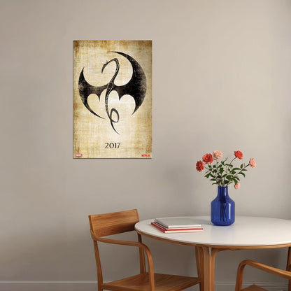 Iron Fist Movie Crime Action Adventure Poster Wall Art Print Home Wall Decor - xonomax