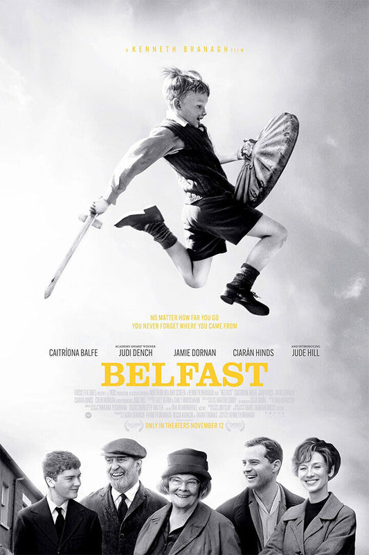 Belfast Movie Drama Family Adventure Poster Wall Art Print Home Wall Decor - xonomax