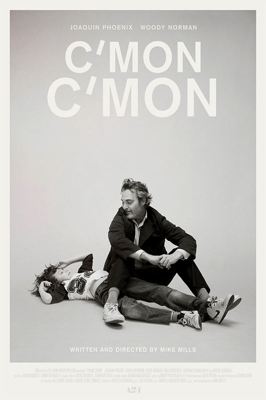 C'mon C'mon Movie Black White Poster Wall Art Print Home Wall Decor - xonomax