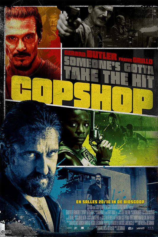 Copshop Movie Thriller Crime Action Mystery Poster Wall Art Print Home Wall Decor - xonomax