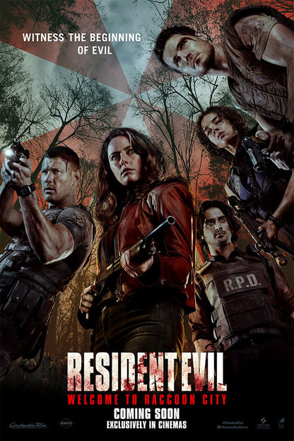 Resident Evil Welcome To Raccoon City Movie Poster Wall Art Print Home Wall Decor - xonomax