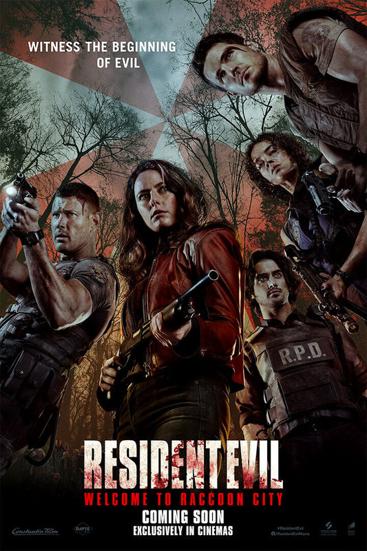 Resident Evil Welcome To Raccoon City Movie Poster Wall Art Print Home Wall Decor - xonomax