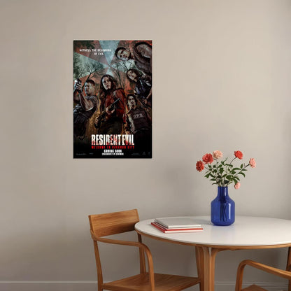 Resident Evil Welcome To Raccoon City Movie Poster Wall Art Print Home Wall Decor - xonomax