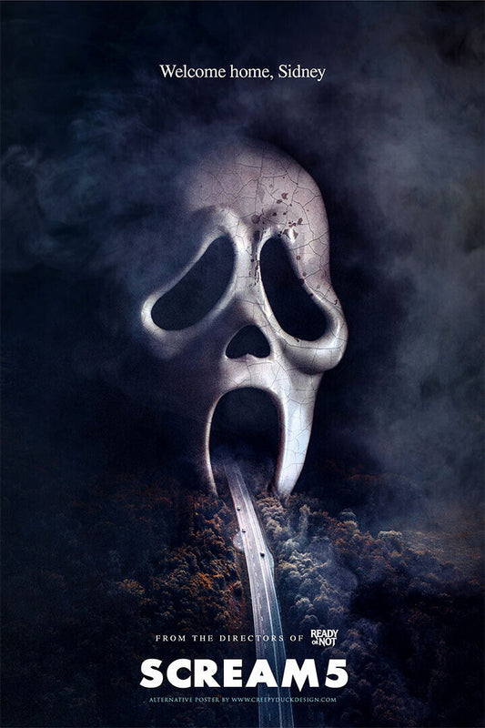 Scream Movie Mystery Thriller Horror Action Poster Wall Art Print Home Wall Decor - xonomax