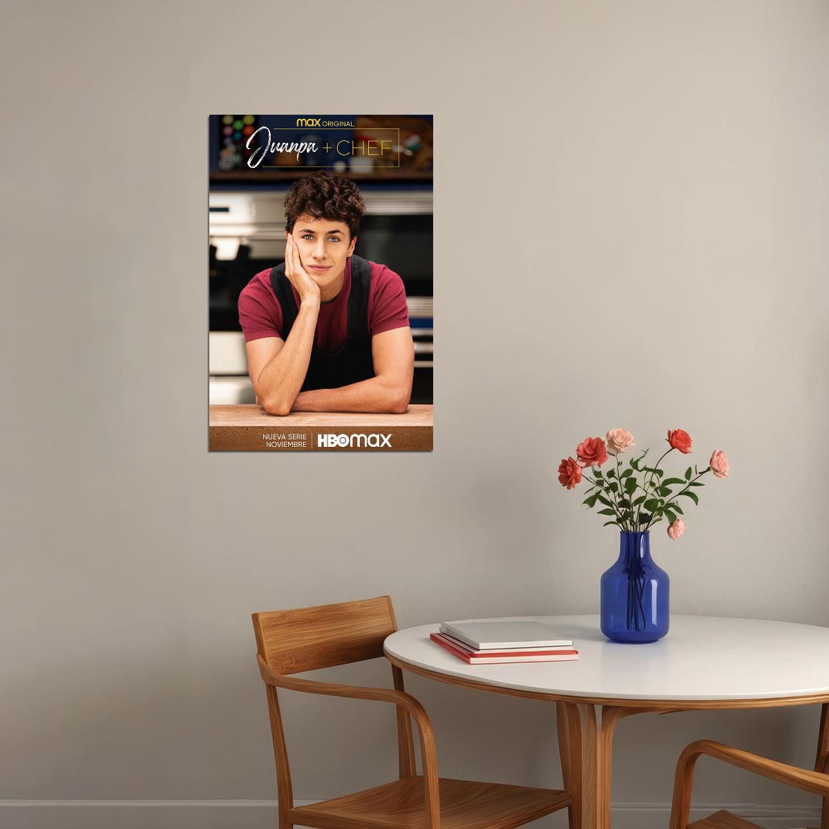 Juanpa + Chef Movie Reality Tv Series Poster Wall Art Print Home Wall Decor - xonomax