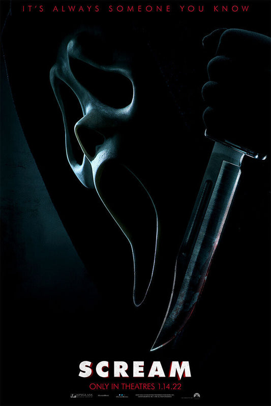 Scream Movie Horror Thriller Adventure Poster Wall Art Print Home Wall Decor - xonomax