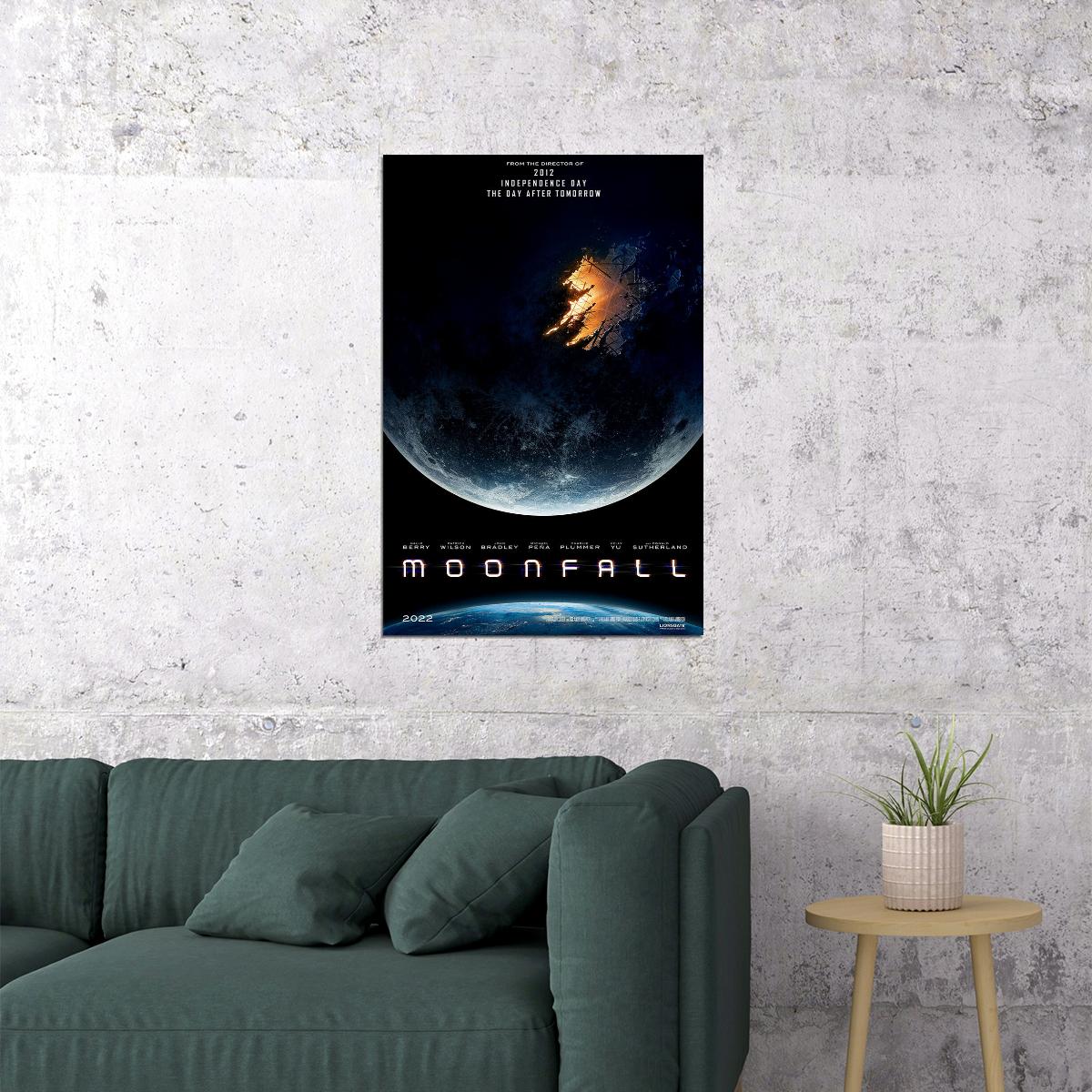 Moonfall Movie Fantasy Action Adventure Poster Wall Art Print Home Wall Decor - xonomax