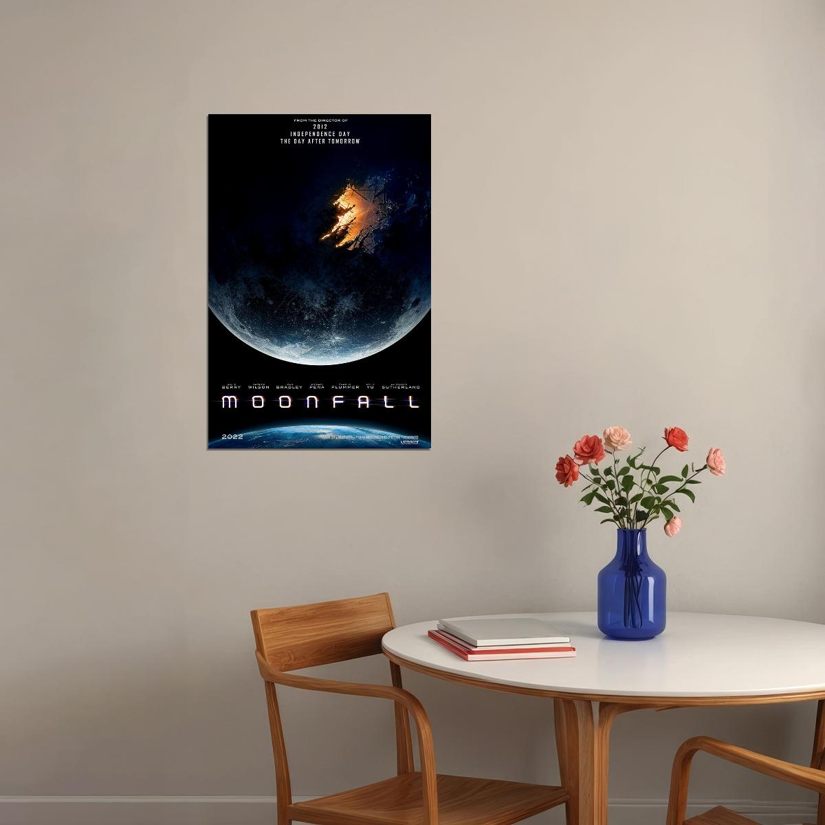 Moonfall Movie Fantasy Action Adventure Poster Wall Art Print Home Wall Decor - xonomax