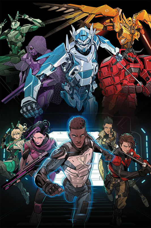 Gen Lock Movie Action Adventure Animation Poster Wall Art Print Home Wall Decor - xonomax