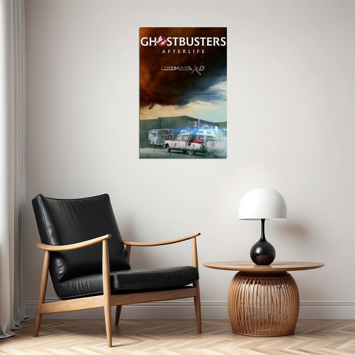 Ghostbusters Afterlife Movie Fantasy Comedy Adventure Poster Wall Art Print Home Wall Decor - xonomax