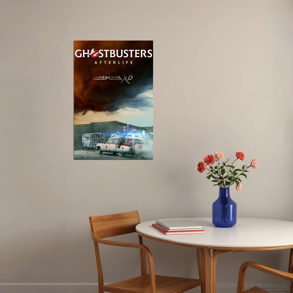 Ghostbusters Afterlife Movie Fantasy Comedy Adventure Poster Wall Art Print Home Wall Decor - xonomax