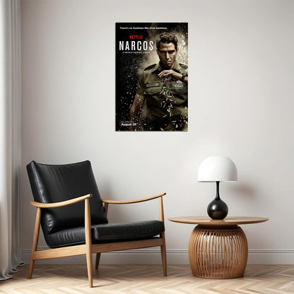 Narcos Mexico Movie Drama Action Crime Poster Wall Art Print Home Wall Decor - xonomax