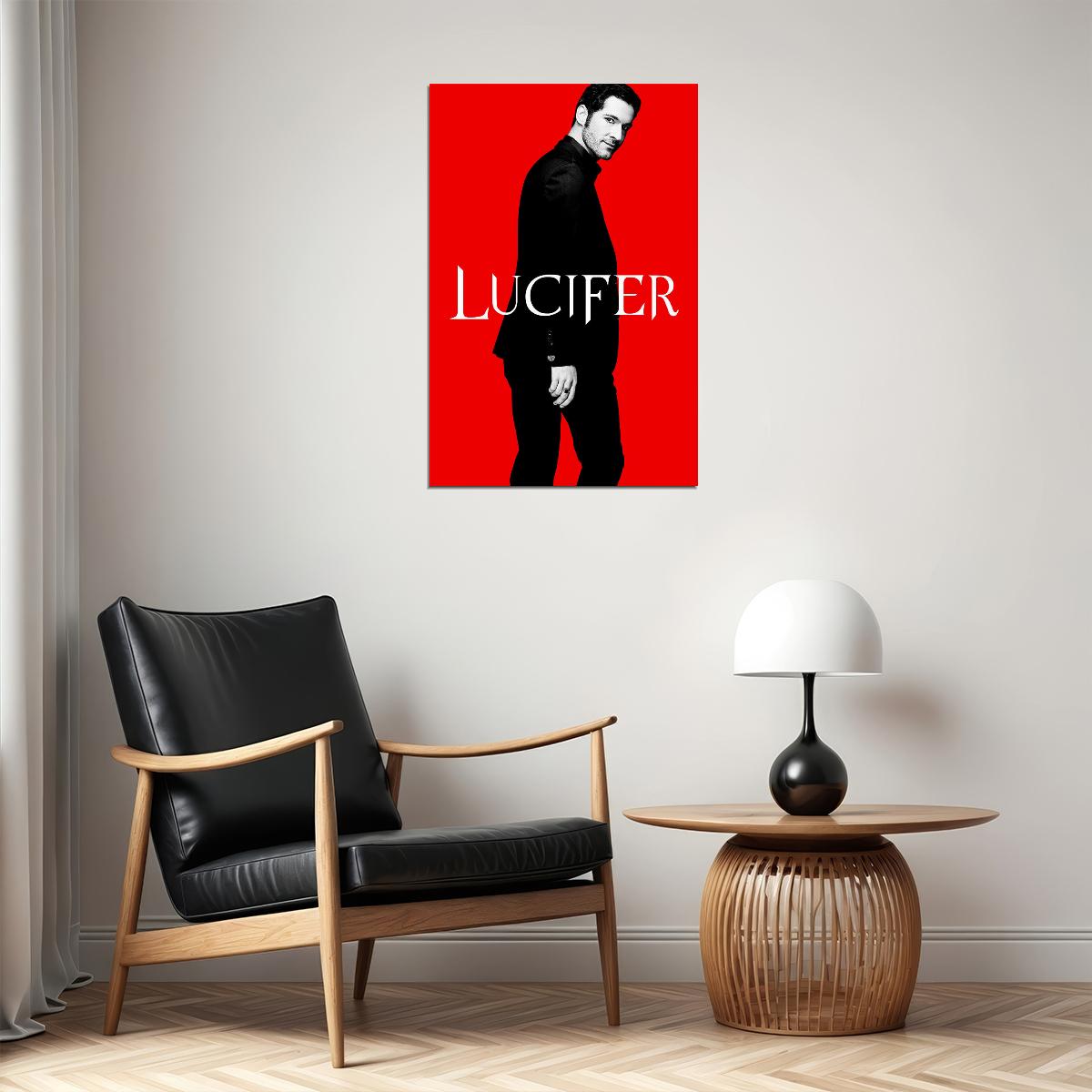 Lucifer Movie Fantasy Action Crime Drama Poster Wall Art Print Home Wall Decor - xonomax
