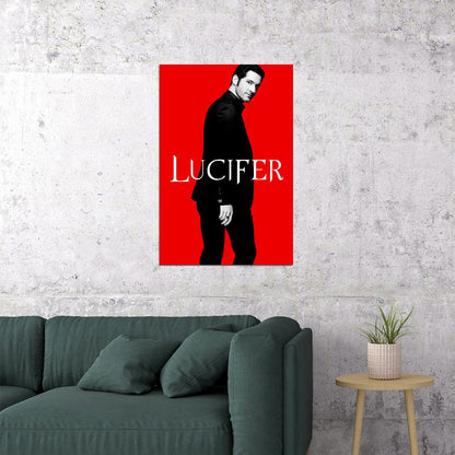 Lucifer Movie Fantasy Action Crime Drama Poster Wall Art Print Home Wall Decor - xonomax