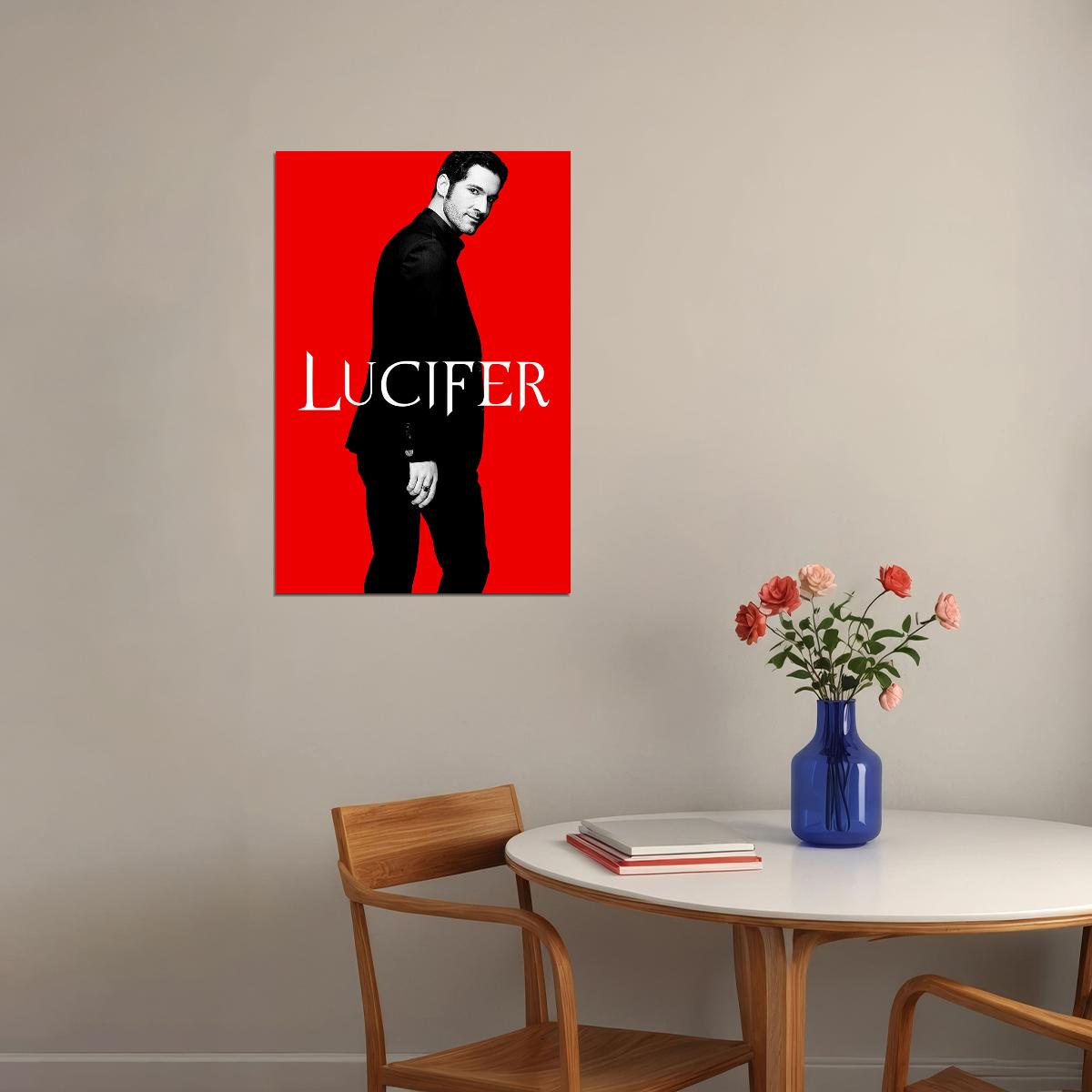 Lucifer Movie Fantasy Action Crime Drama Poster Wall Art Print Home Wall Decor - xonomax