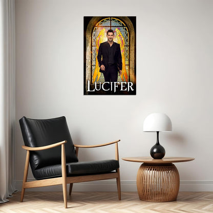 Lucifer Movie Crime Excitement Fantasy Drama Poster Wall Art Print Home Wall Decor - xonomax