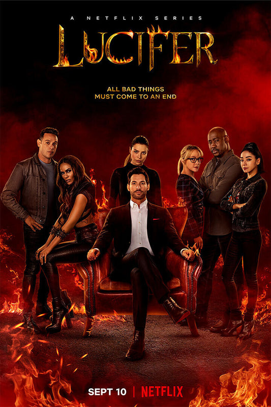 Lucifer Movie Excitement Action Drama Poster Wall Art Print Home Wall Decor - xonomax