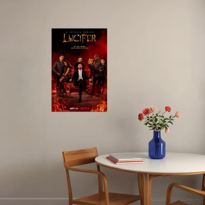 Lucifer Movie Excitement Action Drama Poster Wall Art Print Home Wall Decor - xonomax