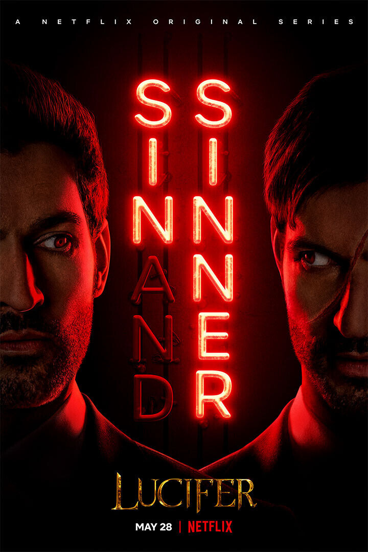 Lucifer Movie Fantasy Adventure Murderer Action Drama Poster Wall Art Print Home Wall Decor - xonomax