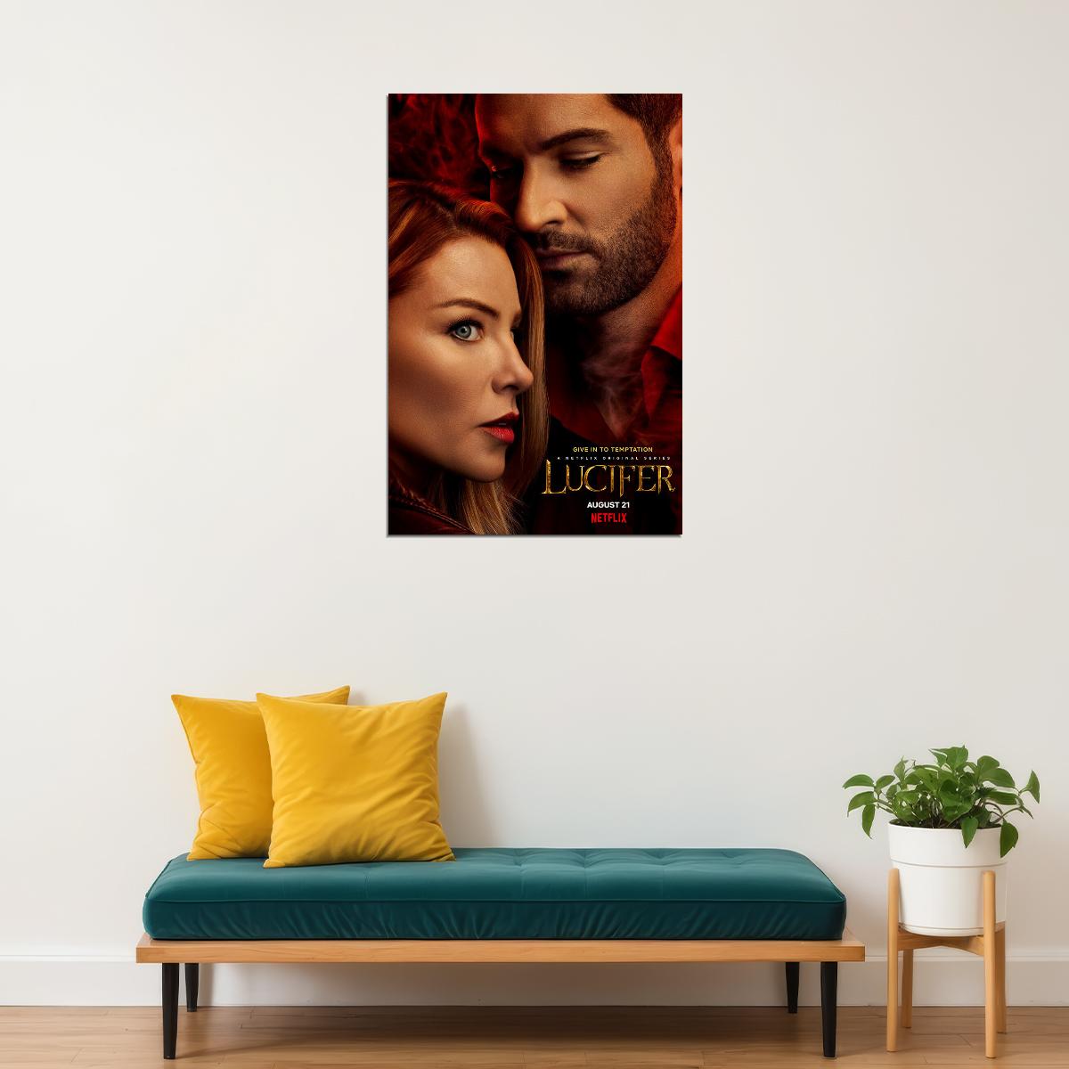 Lucifer Movie Adventure Murderer Action Drama Fantasy Poster Wall Art Print Home Wall Decor - xonomax