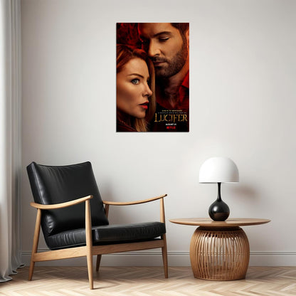 Lucifer Movie Adventure Murderer Action Drama Fantasy Poster Wall Art Print Home Wall Decor - xonomax