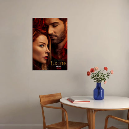 Lucifer Movie Adventure Murderer Action Drama Fantasy Poster Wall Art Print Home Wall Decor - xonomax