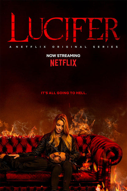 Lucifer Movie Murderer Action Drama Fantasy Poster Wall Art Print Home Wall Decor - xonomax