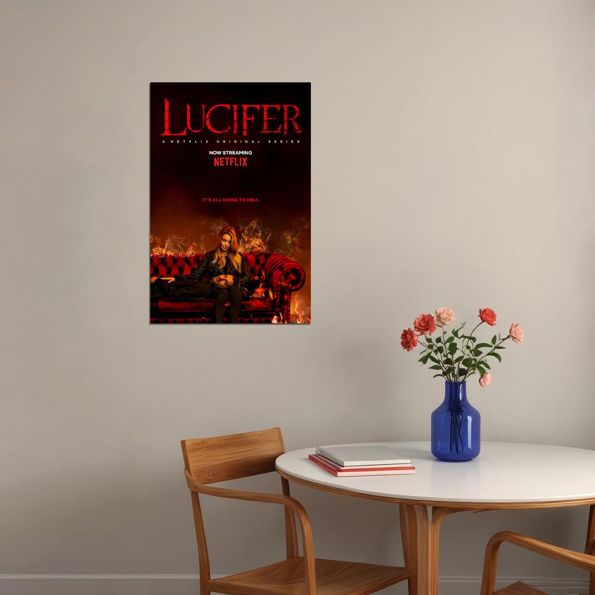 Lucifer Movie Murderer Action Drama Fantasy Poster Wall Art Print Home Wall Decor - xonomax