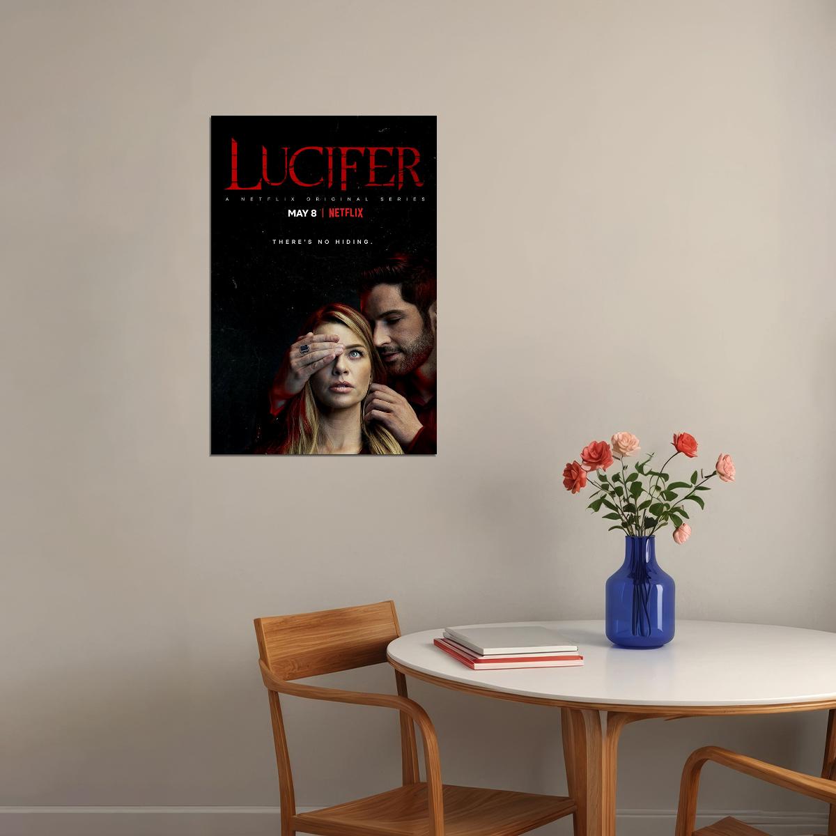 Lucifer Movie Crime Action Drama Fantasy Poster Wall Art Print Home Wall Decor - xonomax