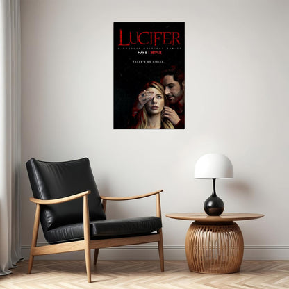 Lucifer Movie Crime Action Drama Fantasy Poster Wall Art Print Home Wall Decor - xonomax