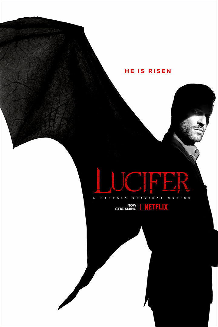 Lucifer Movie Drama Fantasy Action Crime Poster Wall Art Print Home Wall Decor - xonomax