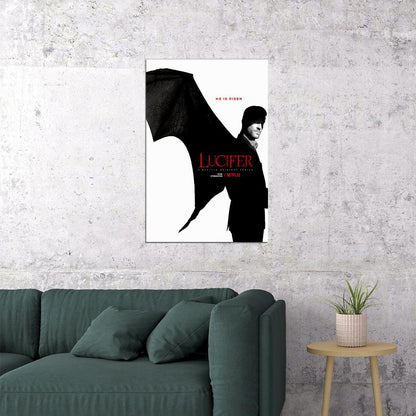 Lucifer Movie Drama Fantasy Action Crime Poster Wall Art Print Home Wall Decor - xonomax