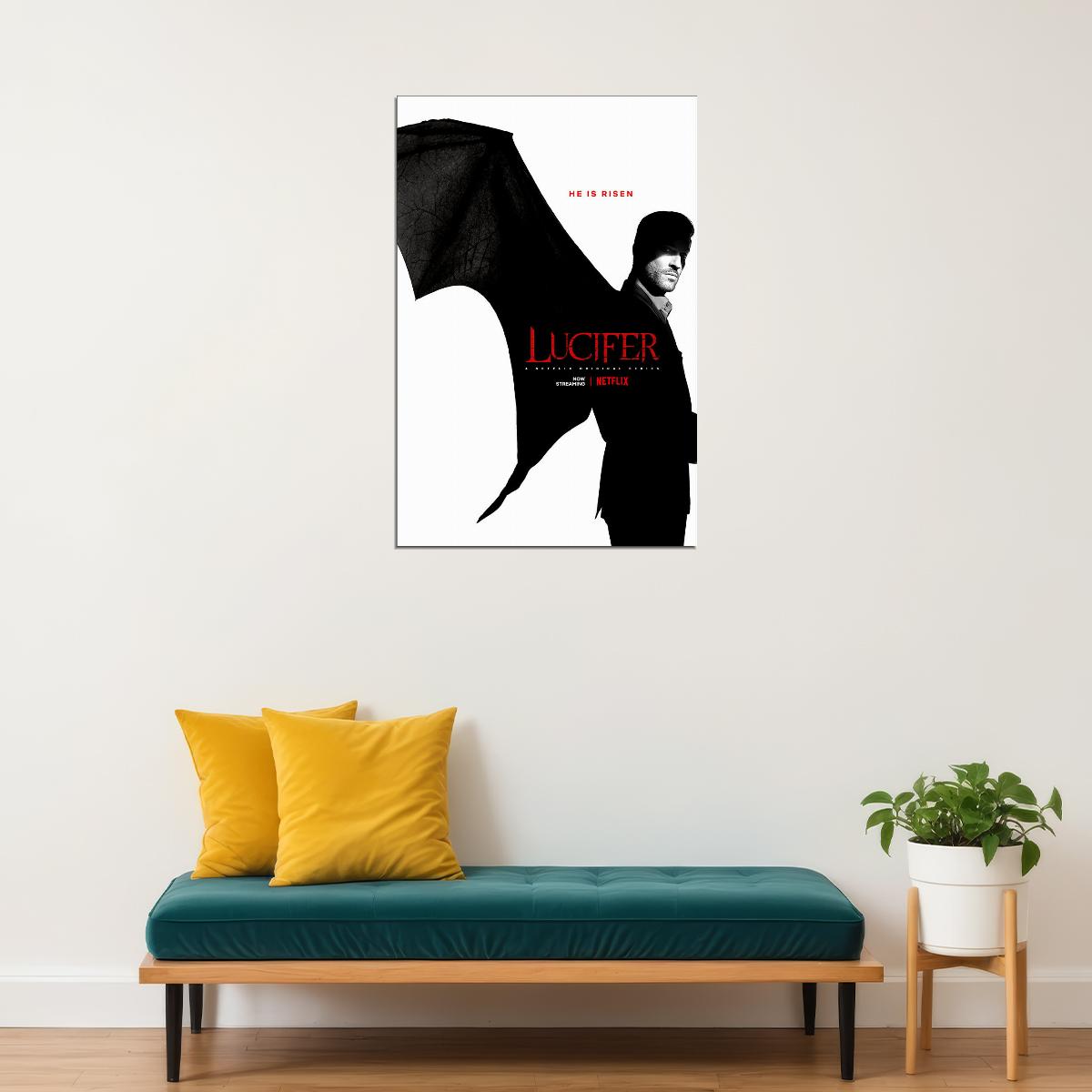 Lucifer Movie Drama Fantasy Action Crime Poster Wall Art Print Home Wall Decor - xonomax