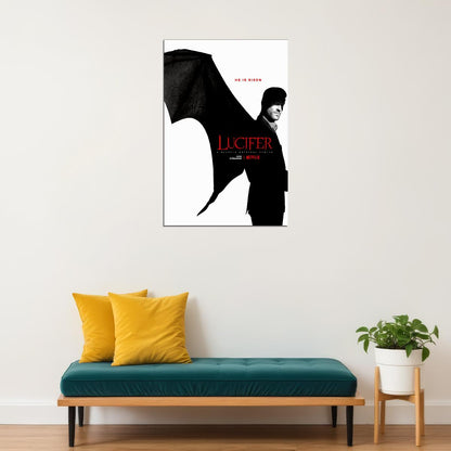 Lucifer Movie Drama Fantasy Action Crime Poster Wall Art Print Home Wall Decor - xonomax