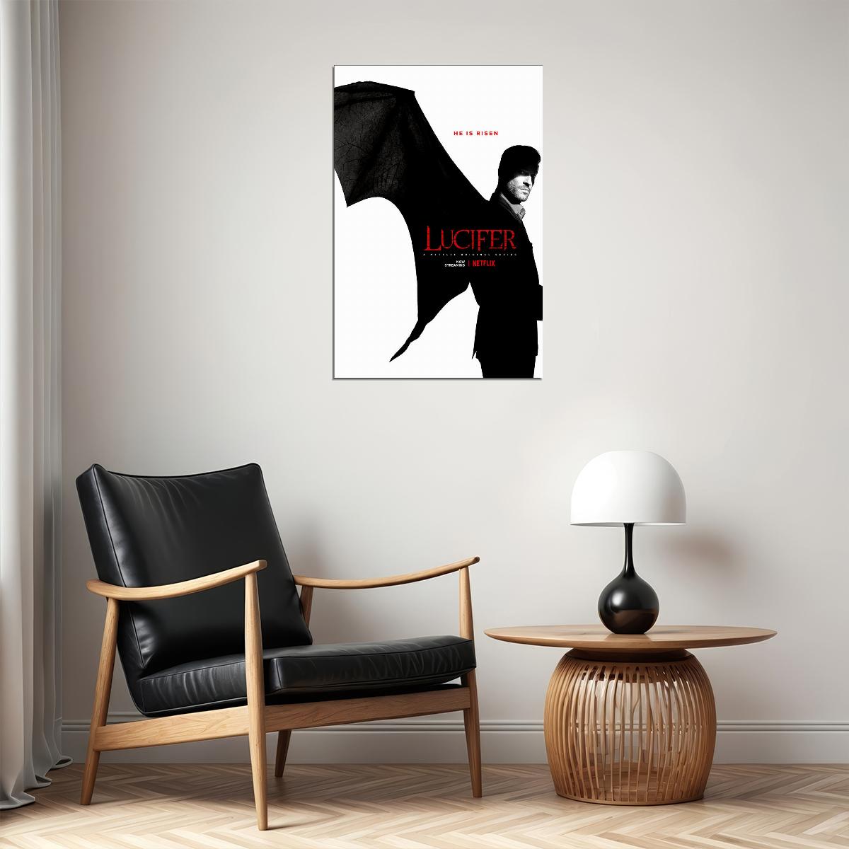Lucifer Movie Drama Fantasy Action Crime Poster Wall Art Print Home Wall Decor - xonomax