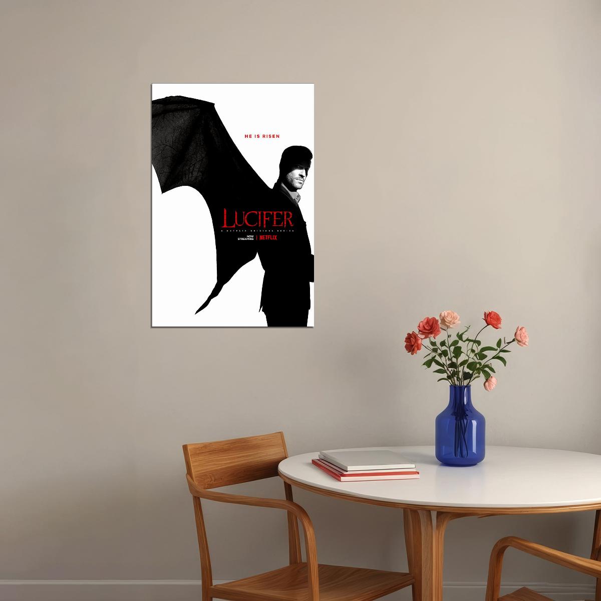 Lucifer Movie Drama Fantasy Action Crime Poster Wall Art Print Home Wall Decor - xonomax