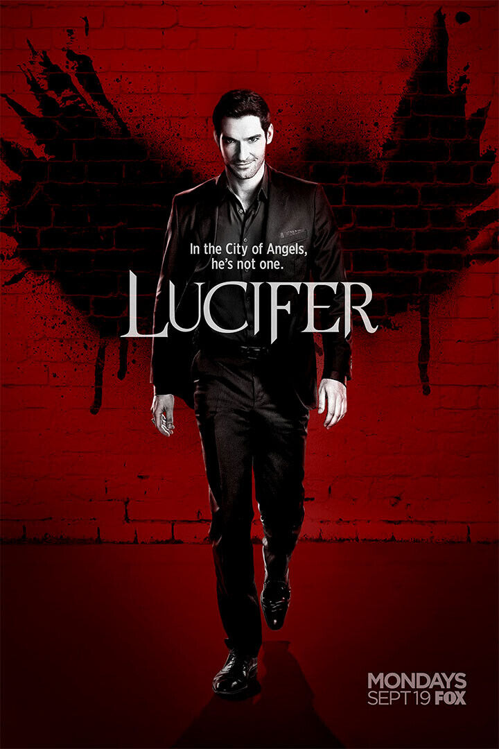 Lucifer Movie Action Crime Fantasy Drama Poster Wall Art Print Home Wall Decor - xonomax