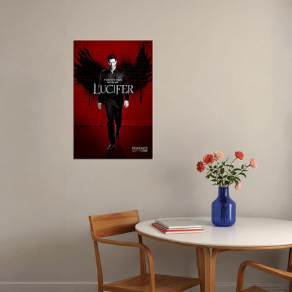 Lucifer Movie Action Crime Fantasy Drama Poster Wall Art Print Home Wall Decor - xonomax