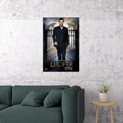 Lucifer Movie Crime Drama Fantasy Action Poster Wall Art Print Home Wall Decor - xonomax