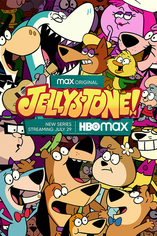 Jellystone Movie Animation Aciton Comedi Poster Wall Art Print Home Wall Decor - xonomax