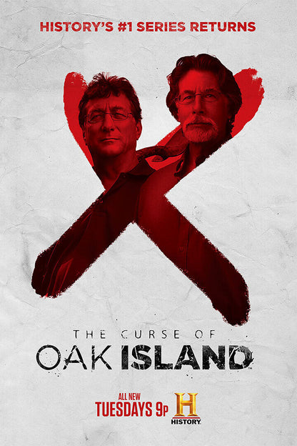 The Curse Of Oak Island Movie Documentary Reality Poster Wall Art Print Home Wall Decor - xonomax