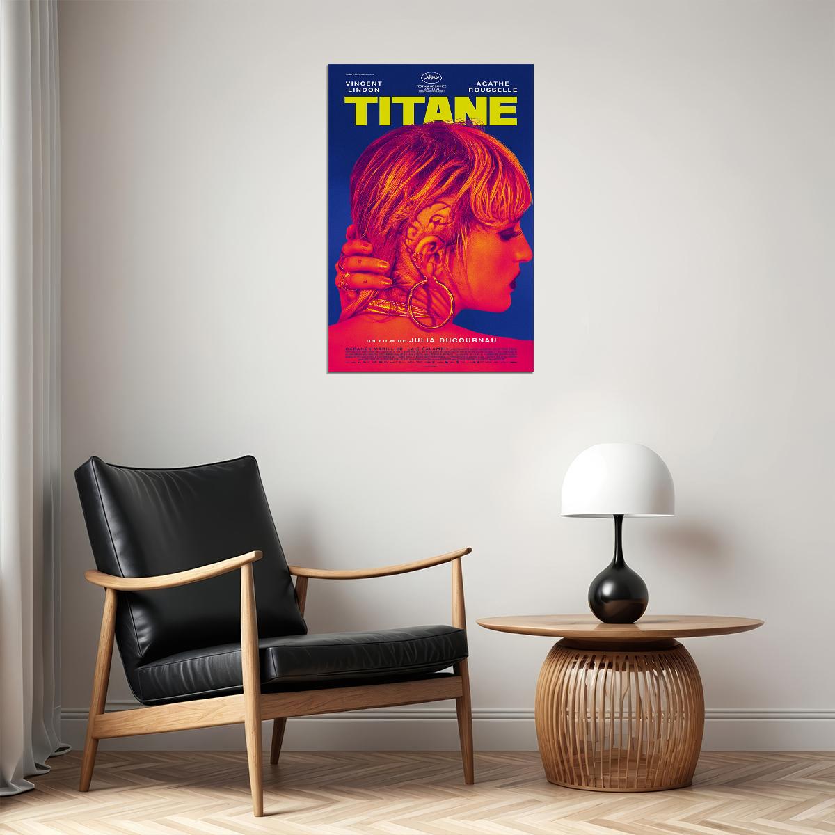 Titane Movie Drama Science Fiction Horror Poster Wall Art Print Home Wall Decor - xonomax