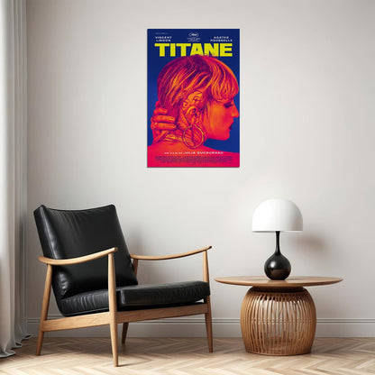 Titane Movie Drama Science Fiction Horror Poster Wall Art Print Home Wall Decor - xonomax