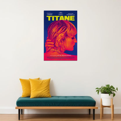 Titane Movie Drama Science Fiction Horror Poster Wall Art Print Home Wall Decor - xonomax
