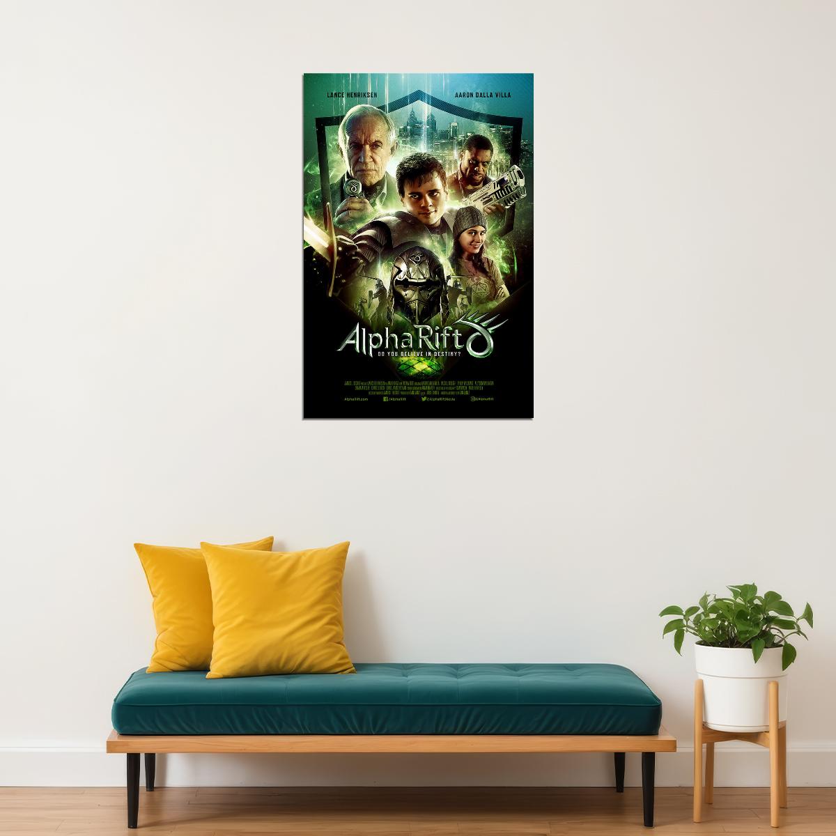 Alpha Rift Movie Science Fiction Action Poster Wall Art Print Home Wall Decor - xonomax