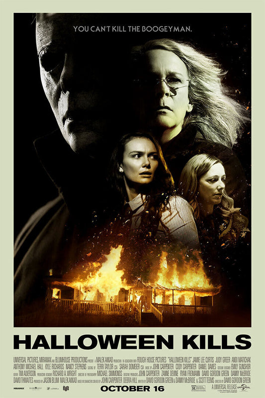 Halloween Kills Movie Horror Thriller Action Poster Wall Art Print Home Wall Decor - xonomax