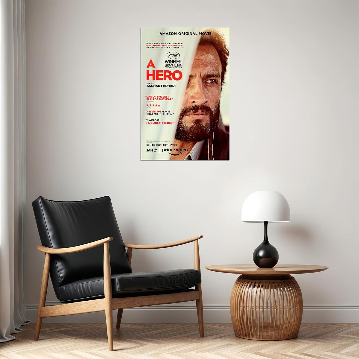 A Hero Movie Drama Thriller Action Poster Wall Art Print Home Wall Decor - xonomax