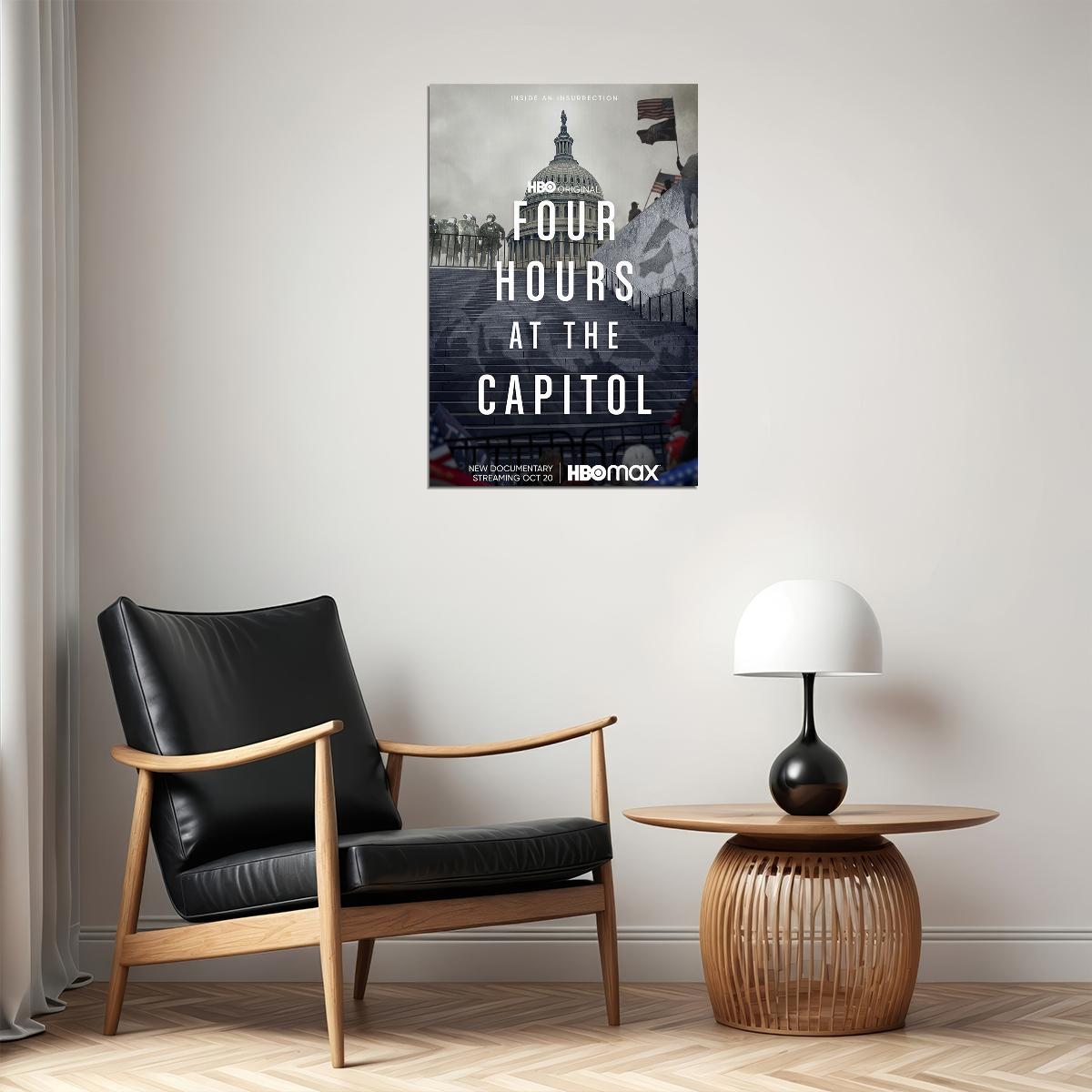 Four Hours At The Capitol Movie Documentary Poster Wall Art Print Home Wall Decor - xonomax